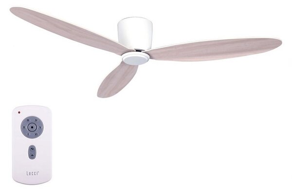 Lucci air 210518 - Ventilatore da soffitto AIRFUSION RADAR bianco/legno + +TC