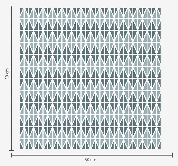 Carta da parati Griglia bianca con croci verde acqua scuro, motivo geometrico ripetuto, Parati astratta classici, a00904 : Uwalls.it