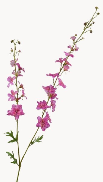 Set di 2 fiori artificiali Delphinium Real Touch