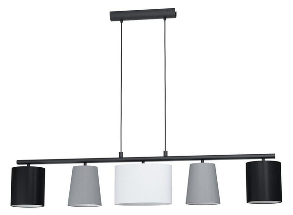 Eglo 98588 - Lampadario a sospensione con filo ALMEIDA 5xE14/25W/230V