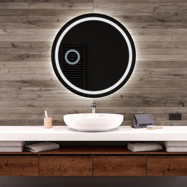 Specchio bagno rotondo con luci LED L33 specchio tondo da parete da bagno