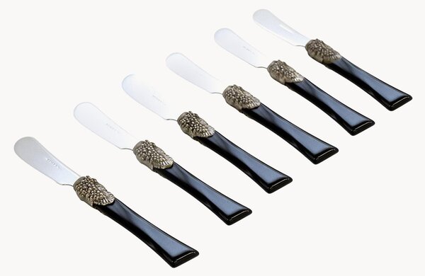 Set di 6 spalmaburro Syrah