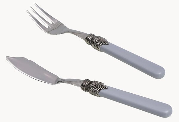 Set di 12 posate da pesce Classic, 6 persone