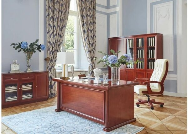 Elegante arredamento set ufficio completo stile classico PRESTIGE B620