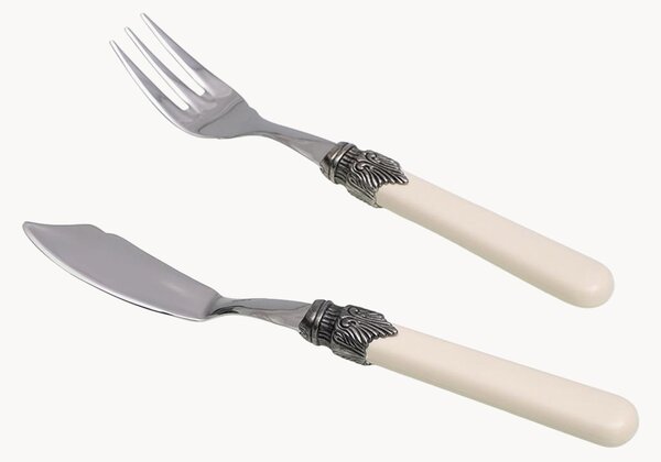 Set di 12 posate da pesce Classic, 6 persone