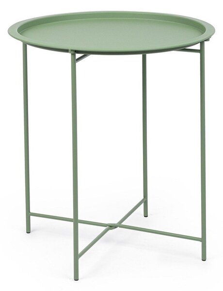 Tavolino da giardino rotondo in acciaio ø 46 cm Austin – Bizzotto