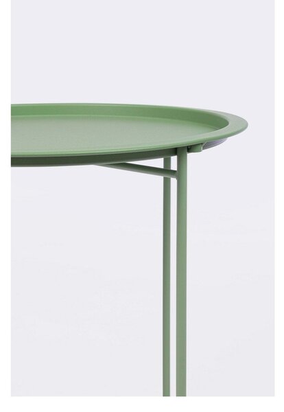 Tavolino da giardino rotondo in acciaio ø 46 cm Austin – Bizzotto