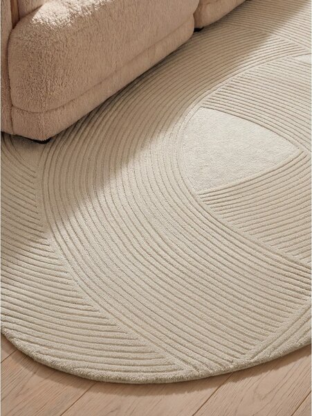 Tappeto color crema in lana 160x230 cm Kensington Victoria – Ted Baker