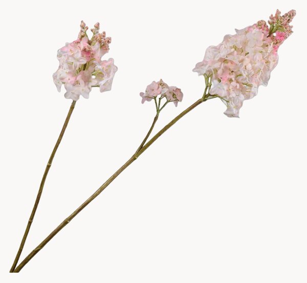 Set di 2 fiori artificiali lilla