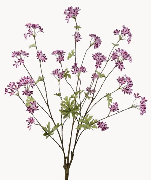 Set di 2 fiori artificiali Pelargonie