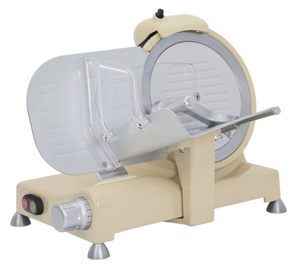 RGV Affettatrice Professionale in Alluminio Potenza 140W colore Avorio Luxury 25 Ivory Edition - 90448