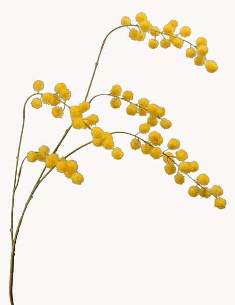 Set di 2 fiori artificiali Mimosa