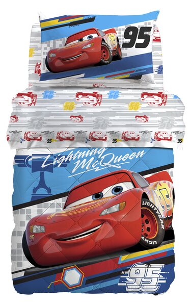 Trapunta SINGOLO Cars Mcqueen UNICA Cotone Caleffi