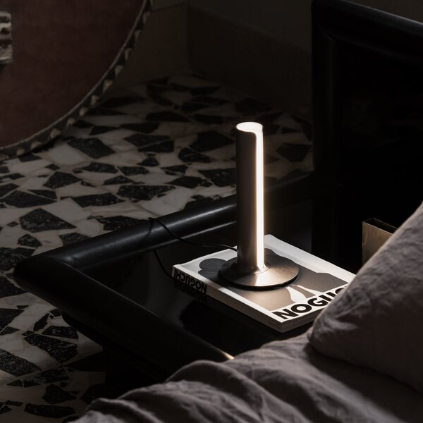 Applique Dorica LED 8W Luce Calda 3000K Grigio Ideal Lux