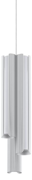 Lampada A Sospensione DORICA LED 27W Luce Calda Bianco Altezza Regolabile Ideal Lux