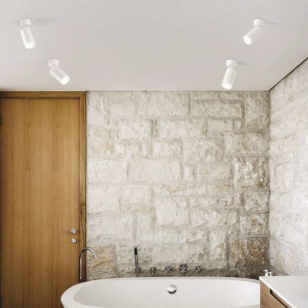 Faretto Da Soffitto DYNAMITE 28W Gu10 Bianco Dimmerabile Ideal Lux