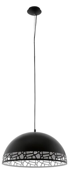 Eglo 79352 - Lampadario a sospensione con filo SAVIGNANO 1xE27/60W/230V
