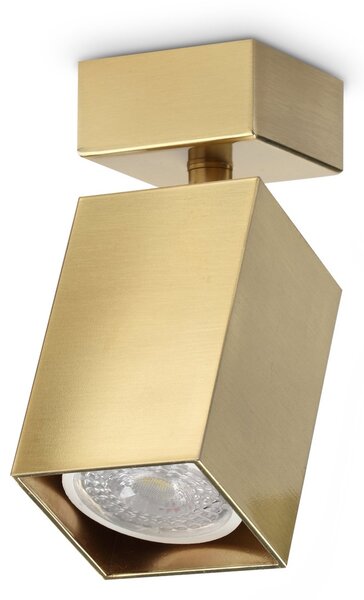 Applique Dynamite Ottone Gu10 Dimmerabile 28W Emissione Luce Ideal Lux