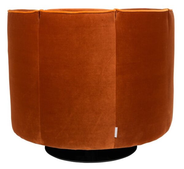 Poltrona arancione Flower - Dutchbone