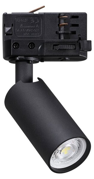 Faretto Da Binario Dynamite GU10 28W Nero Dimmerabile Ideal Lux