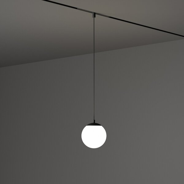 Lampada a Sospensione Collezione EGO LED 10W Luce Calda Nero Ideal Lux