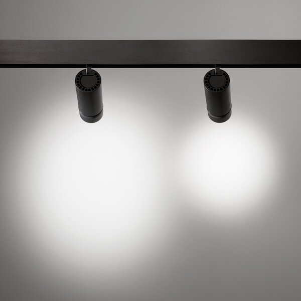 Faretto EGO 10W Luce Calda 3000K Nero Ideal Lux