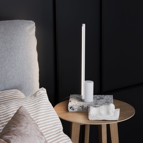 Lampada Da Tavolo Collezione ESSENCE LED 12W Luce Calda Bianca Ideal Lux