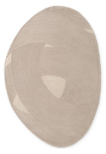 Tappeto beige in lana 160x230 cm Kensington Victoria – Ted Baker