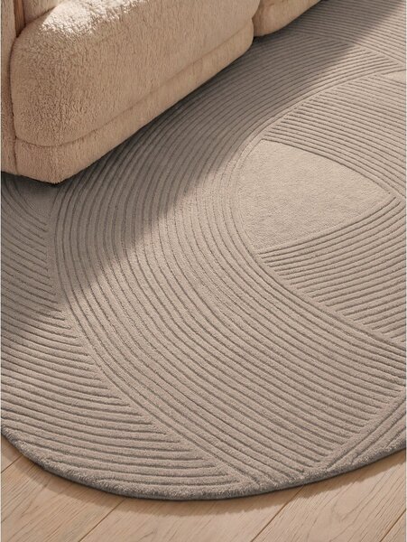 Tappeto beige in lana 160x230 cm Kensington Victoria – Ted Baker