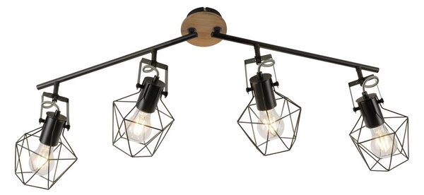 Leuchten Direkt 15674-78 - Luce Spot JARO 4xE27/60W/230V
