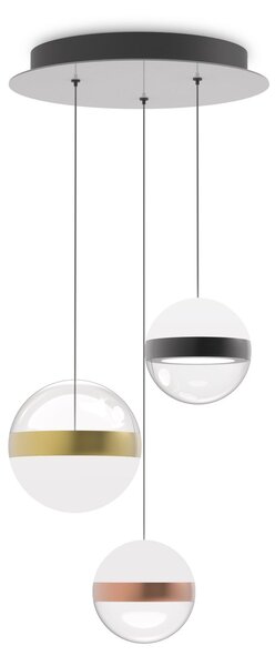 Lampadario Galaxy 29W Luce Calda Bianco Regolabile Ideal Lux