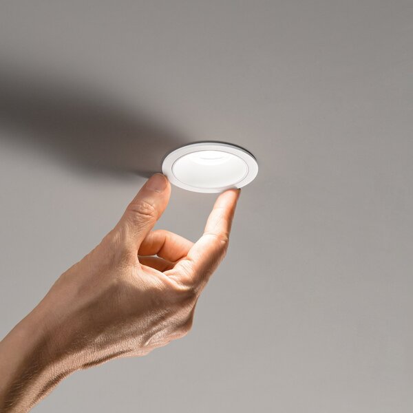 Faretto Ad Incasso Collezione GAME 5.5W Luce Calda Nero Oro Ideal Lux