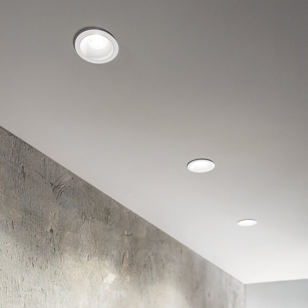 Faretto Incasso Game Luce Calda 5.5W Bianco Dimmerabile Ideal Lux