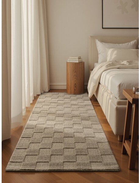 Passatoia beige in lana tessuta a mano 80x200 cm Scala – Villeroy&Boch