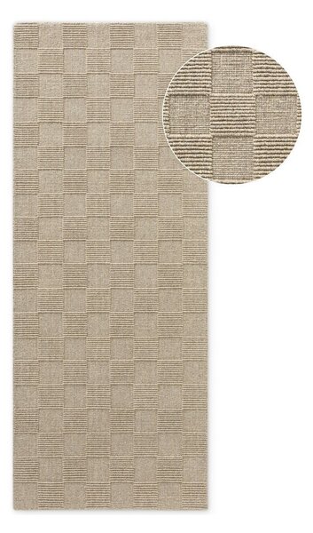 Passatoia beige in lana tessuta a mano 80x200 cm Scala – Villeroy&Boch
