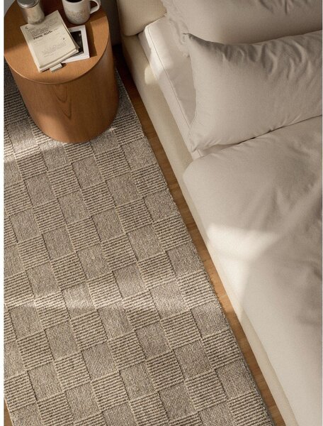 Passatoia beige in lana tessuta a mano 80x200 cm Scala – Villeroy&Boch