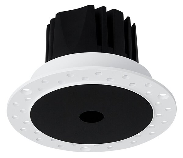 Faretto Ad Incasso Infinity LED 12W Luce Calda 3000K Finitura Nera Ideal Lux
