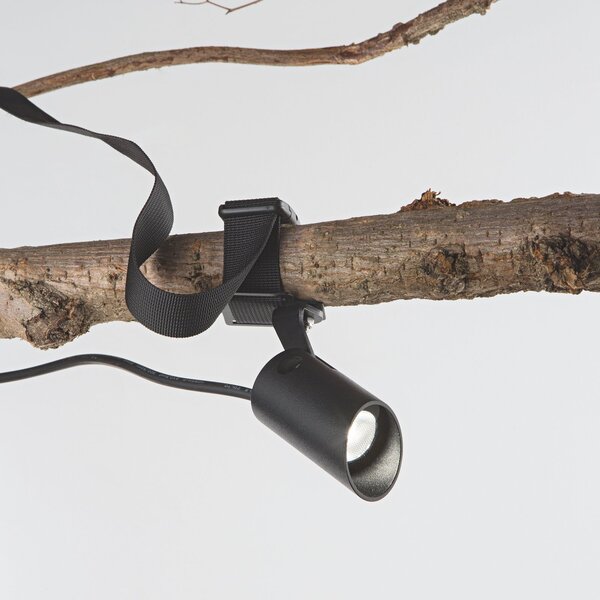 Applique Esterno Koala LED 3W Luce Calda Nero IP65 Ideal Lux