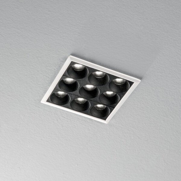 Faretto Incasso Lika LED 10W Luce Calda 3000K Bianco Ideal Lux