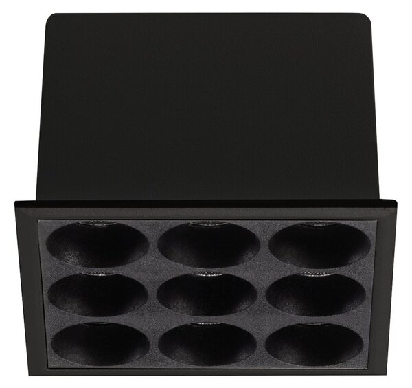 Faretto Da Incasso Lika 10W Luce Naturale Nero Ideal Lux