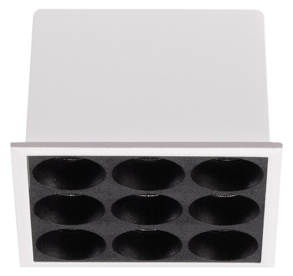 Faretto Incasso Lika LED 10W Luce Calda 3000K Bianco Ideal Lux
