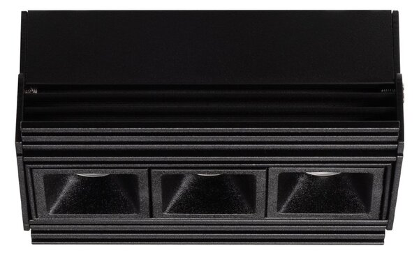 Faretto Ad Incasso Lika Led 8W Luce Calda 3000K Nero Ideal Lux