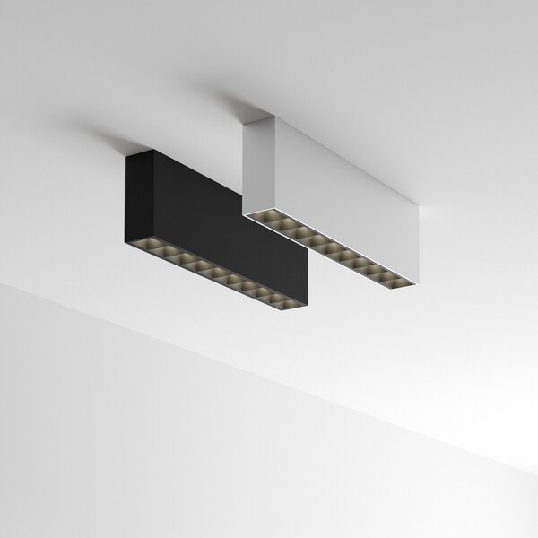 Plafoniera Lika LED 21W luce naturale 4000K nero dimmerabile Ideal Lux
