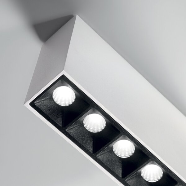 Plafoniera Lika LED 6W Luce Calda 3000K Bianca Dimmerabile Ideal Lux