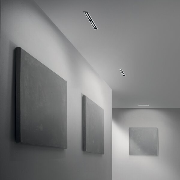 Faretto Ad Incasso Lika 21W Luce Calda 3000K Bianco Ideal Lux
