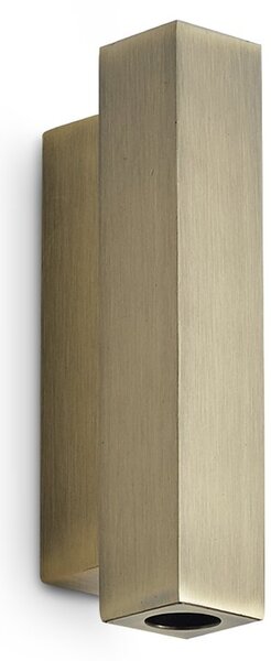Applique Look 2 Luci LED 9W Luce Naturale 4000K Ottone Ideal Lux