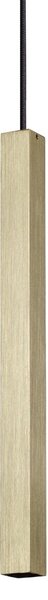 Lampada a Sospensione LOOK LED 11.5W Luce Calda Ottone Satinato Ideal Lux