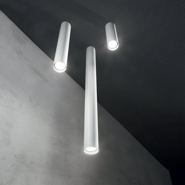Plafoniera Look GU10 28W Nera Dimmerabile Ideale per Interni Ideal Lux