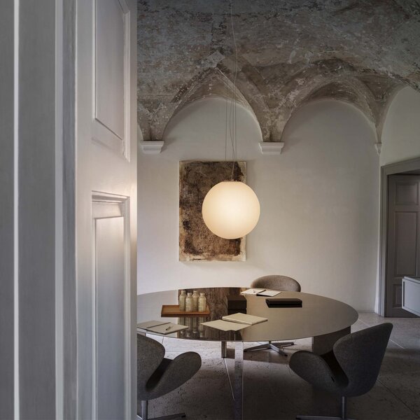 Lampadario Sospensione Mapa G9 4W Bianco Altezza Regolabile Ideal Lux