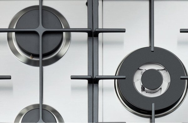 Whirlpool GMA 7522/IX Serie Ambient Piano Cottura 5 Fuochi a Gas 75 cm (1 Bruciatore Doppia Corona) colore Inox